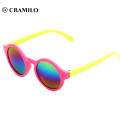 dos tonos de colores venta caliente moda gafas de sol para niños